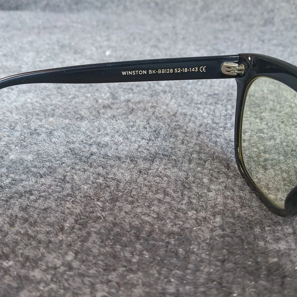 Diff Eyewear Eyeglass Frames Winston Women Black Cat Eye 52 18 143 BK-BB128